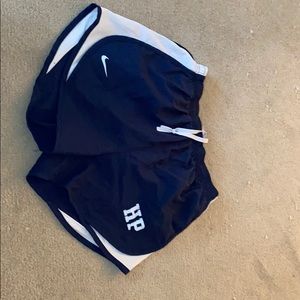 Blue nikes shorts